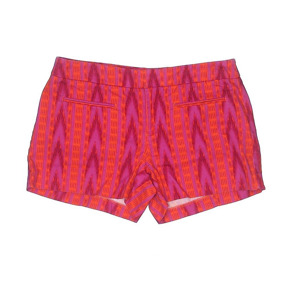 GAP Women's‎ Chino Short Shorts Size 2 Purple Pink Orange